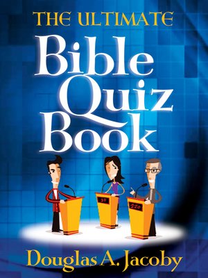 cover image of Ultimate Bible Quiz Book